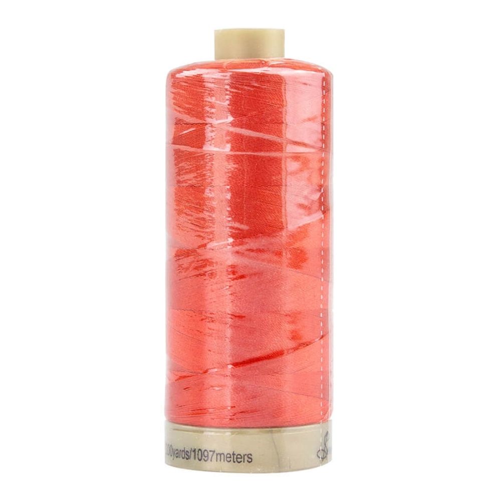 red cotton quilting thread for sewing