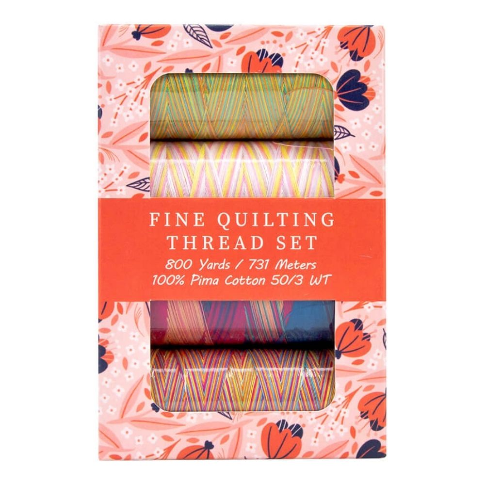 100% cotton quilting thread pack