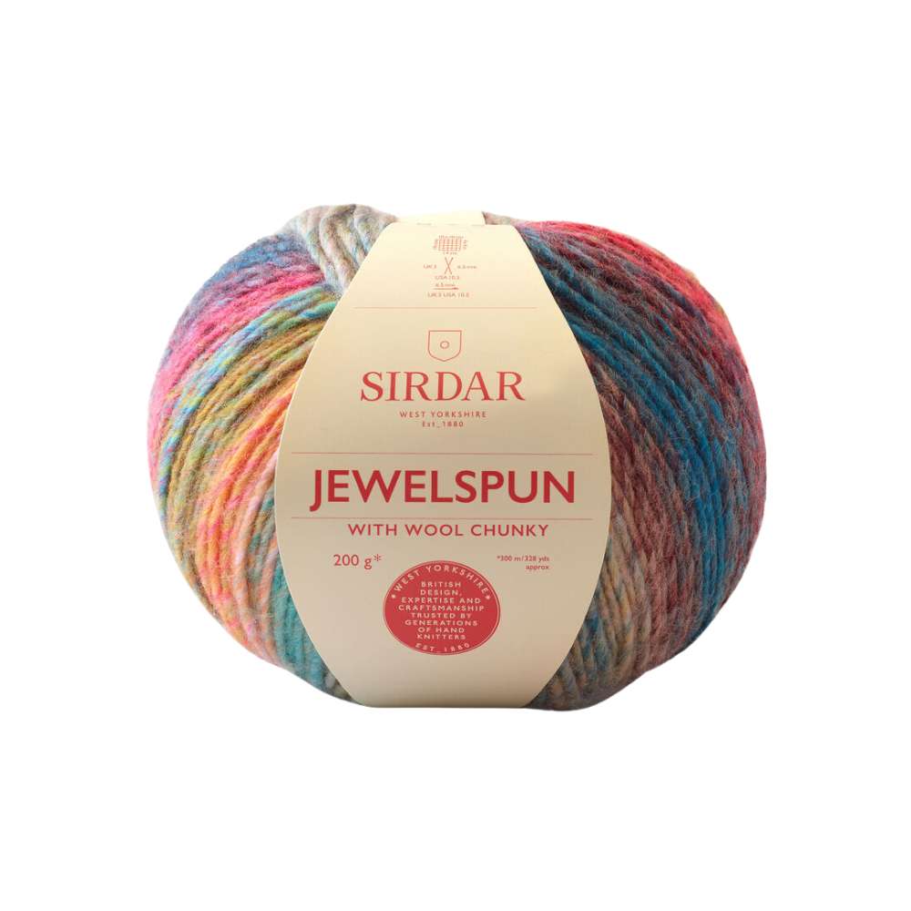 sirdar jewelspun chunky yarn precious reef