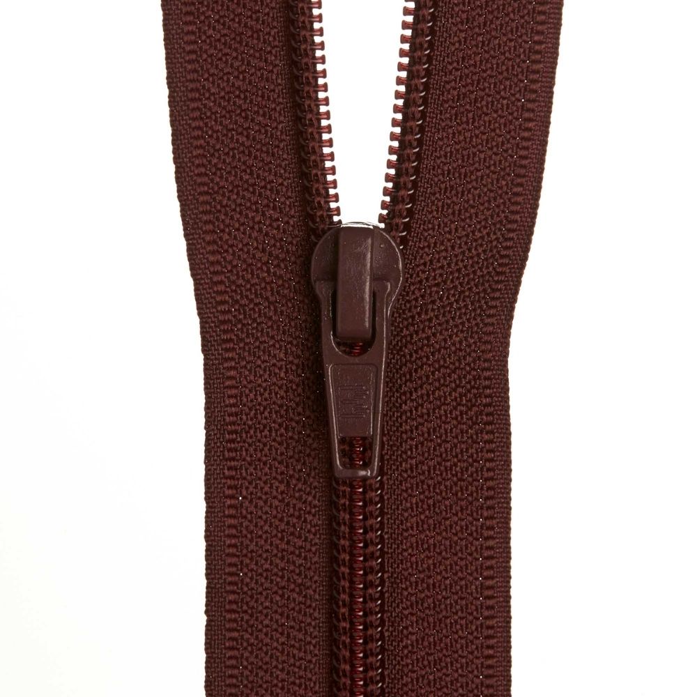 cranberry open ended zipper for sewing