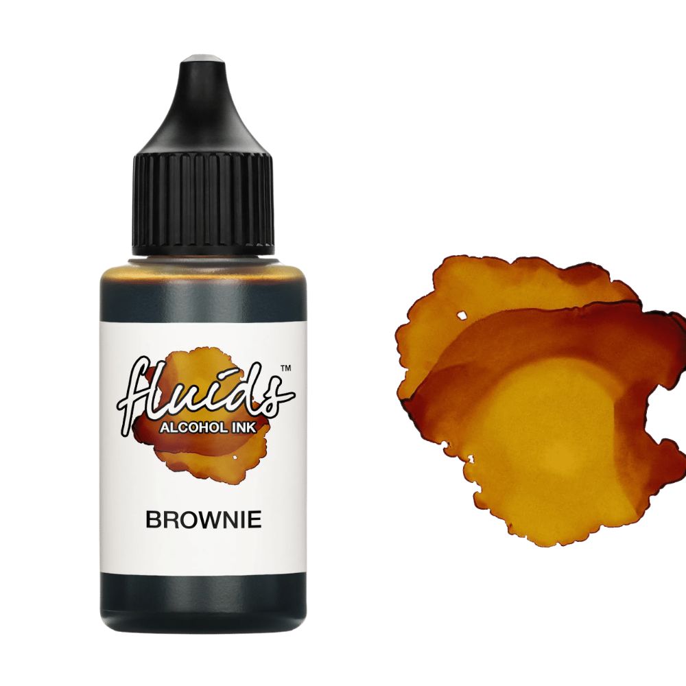 AI BR025 030 fluids alcohol ink brownie