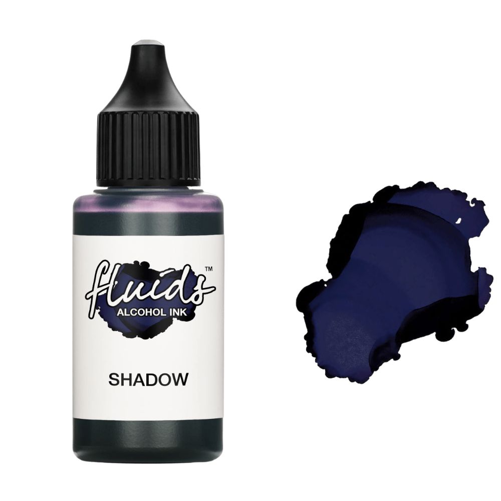 fluids alcohol ink shadow