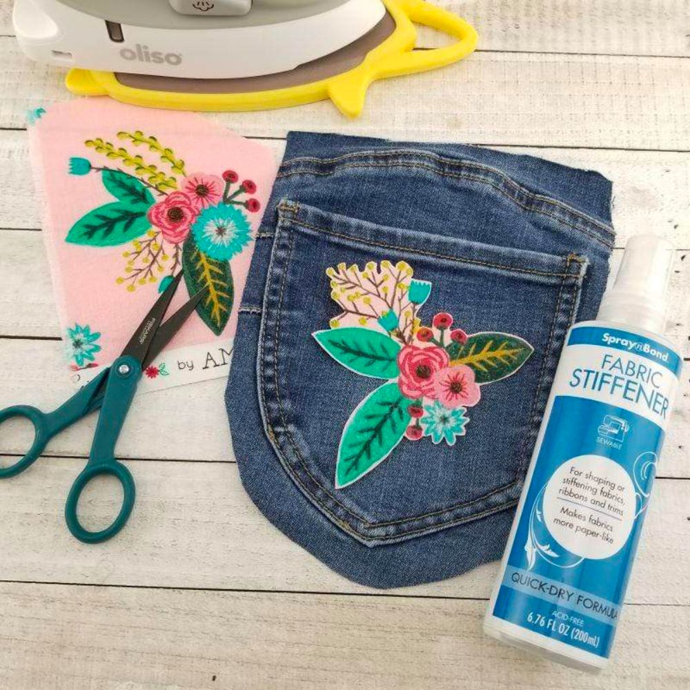 thermoweb fabric stiffener