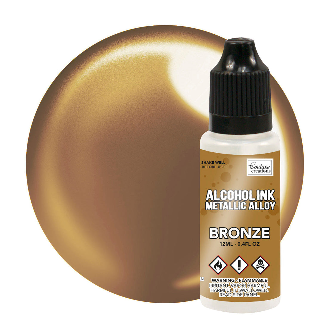 Couture Creations Alcohol Ink Metallic Alloy-Bronze