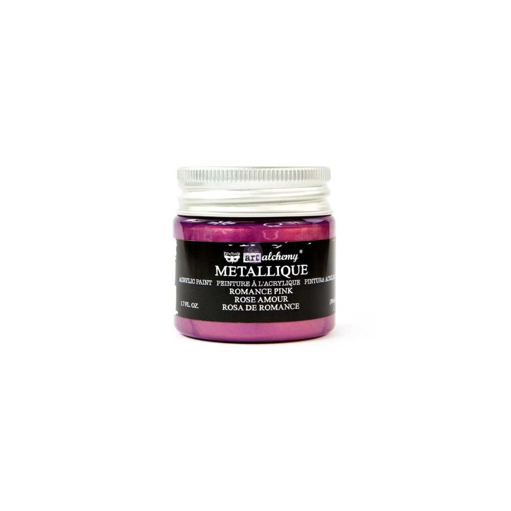 art alchemy metallic pink acrylic paint 50ml