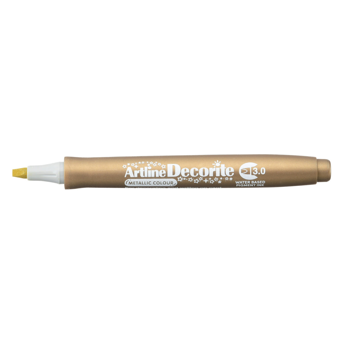 Artline Decorite Metallic Wedge Tip - Set of 8