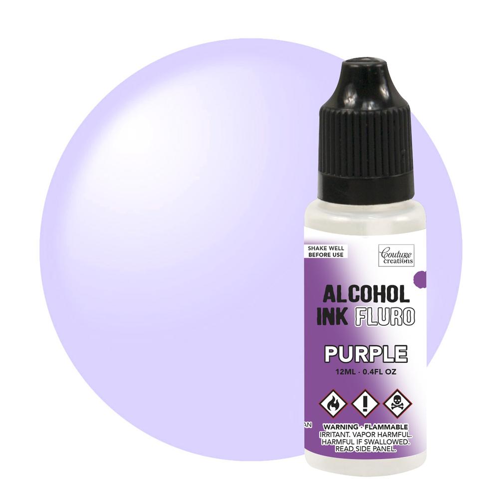 Couture Creations Fluro Alcohol Ink - Purple