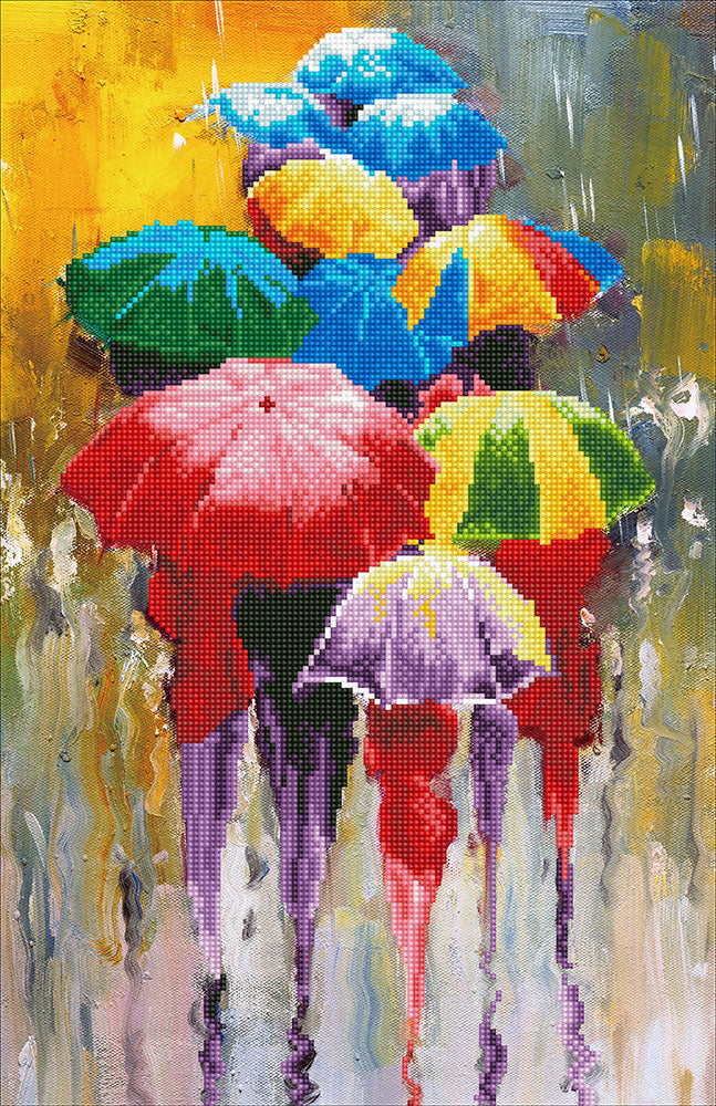 Diamond Dotz - Rainy Day 37x 57cm