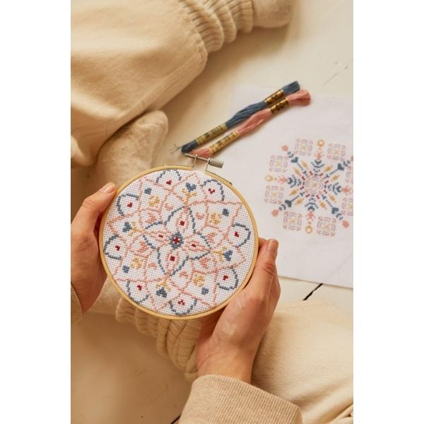 mandala cross stitch kit