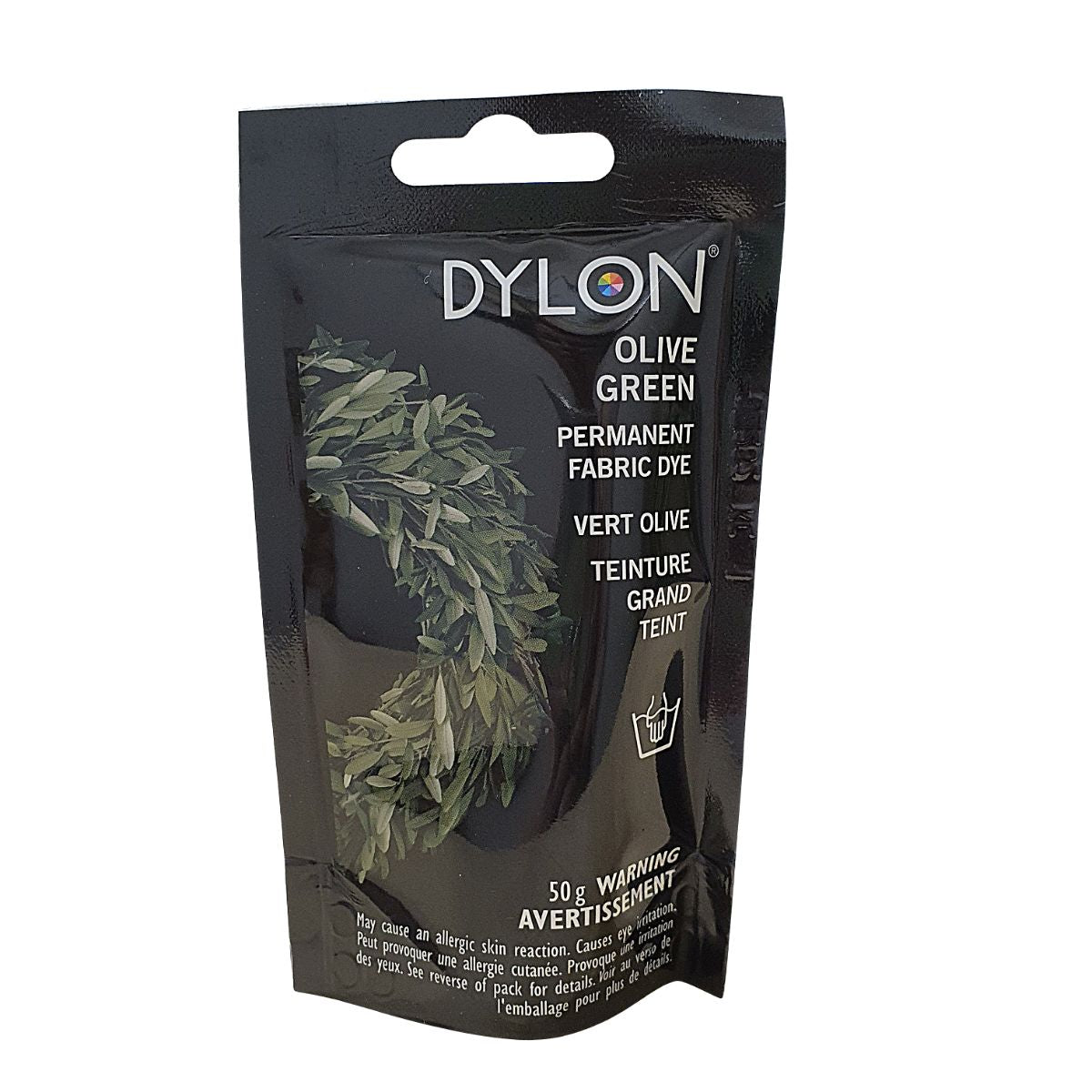 olive green hand fabric dye dylon