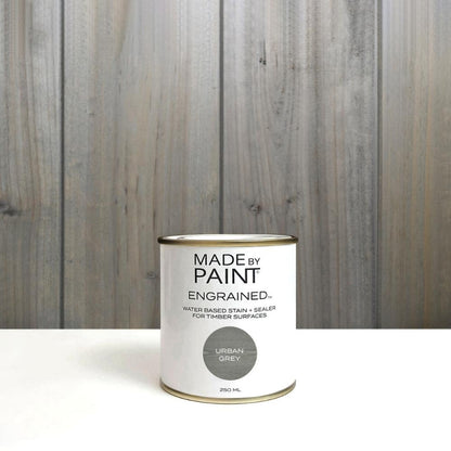 engrained timber stain and sealer - grey