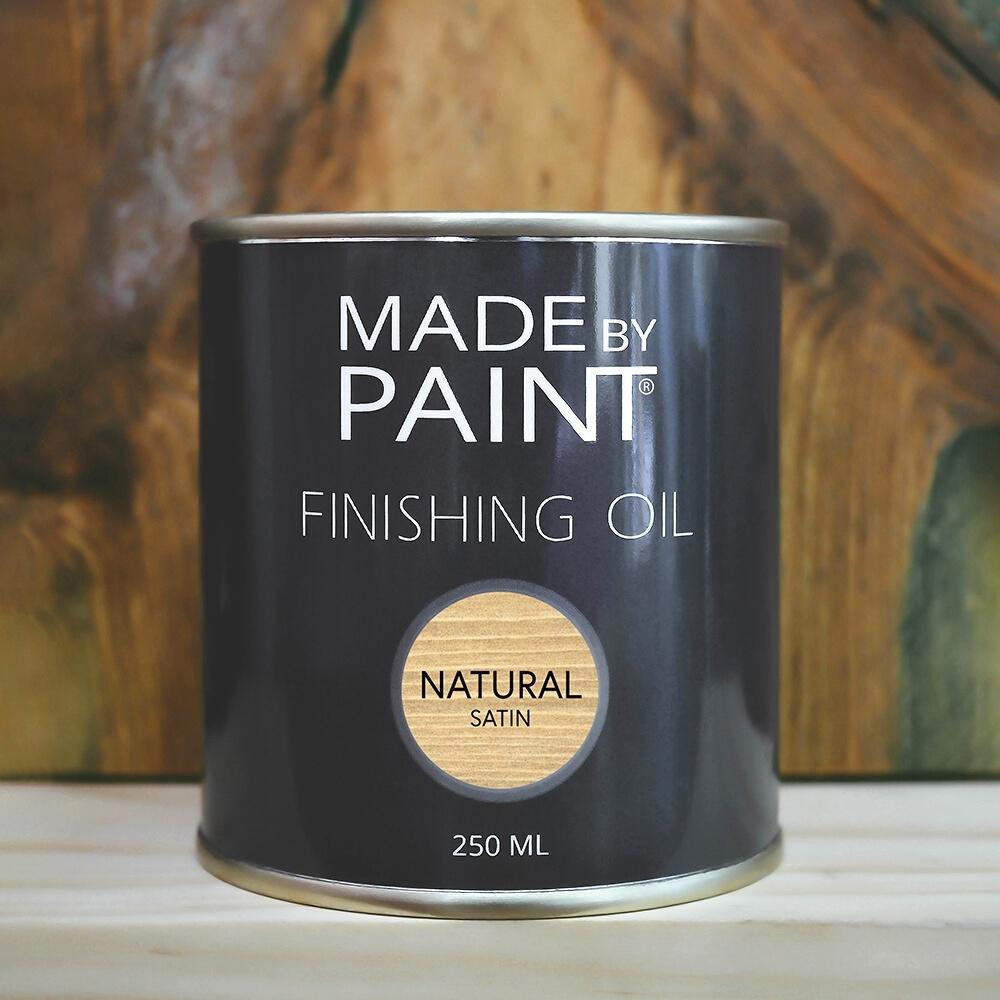 finishing oil natural satin for furniture