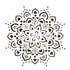 Flower Mandala Stencil for Furniture Art & Craft Projects 18cm