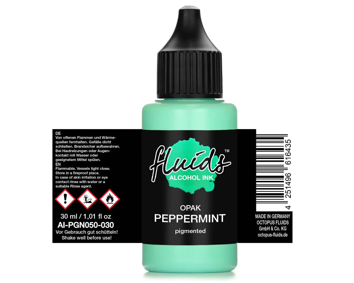 Fluids Alcohol Ink OPAQUE PEPPERMINT Green