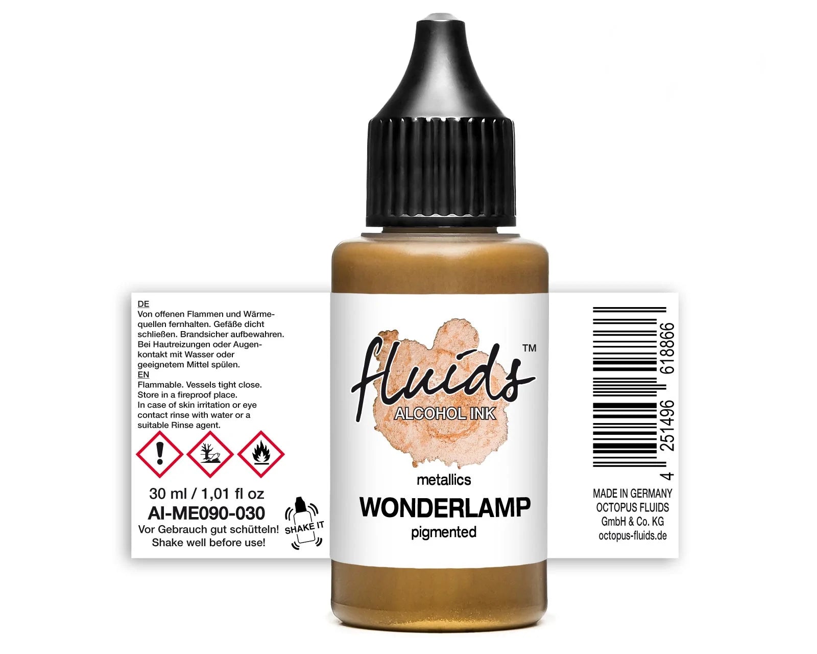 Fluids Alcohol Ink WONDERLAMP For Fluid Art and Resin
