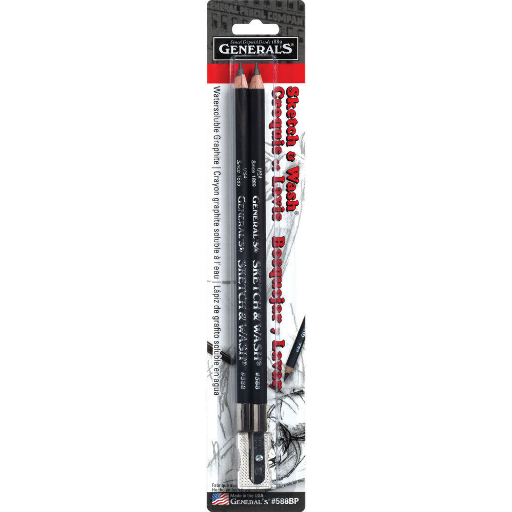 Generals Sketch & Wash Pencil Set