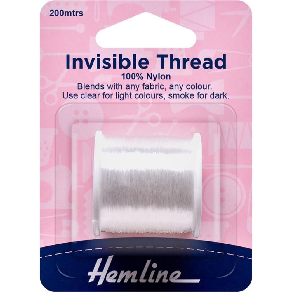invisible thread for light colours