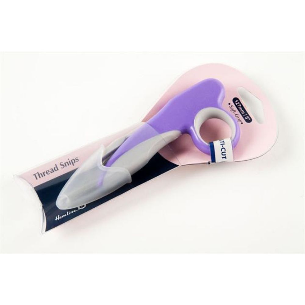 hemline thread snip soft grip spring loaded