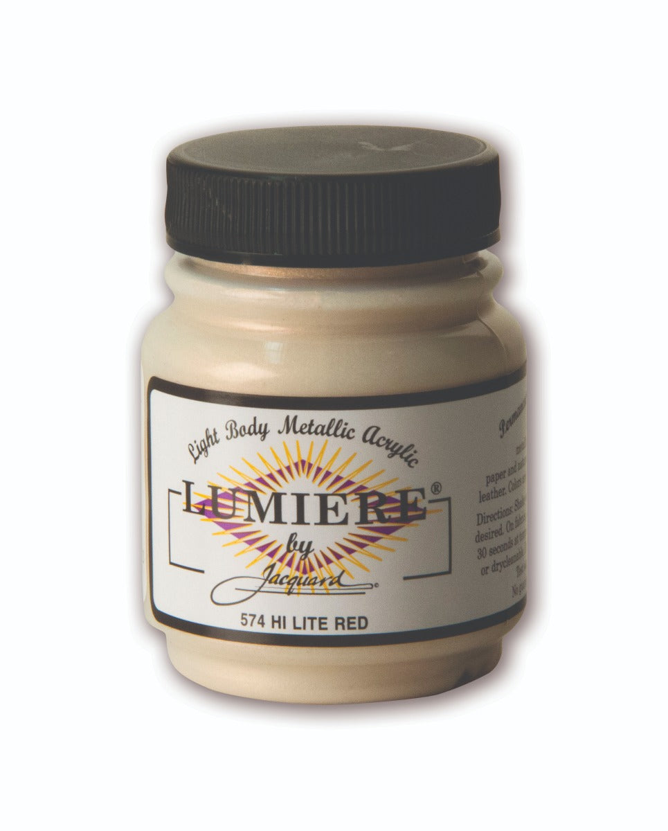 JACQUARD LUMIERE HI LITE RED Acrylic Paint