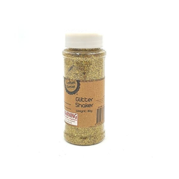 Krafters Korner 80gram Glitter Shaker - Gold