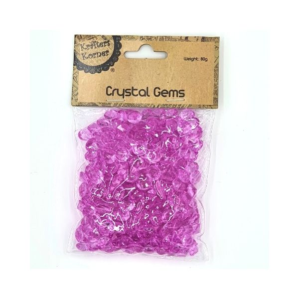 Krafters Korner Crystal Gems - Purple