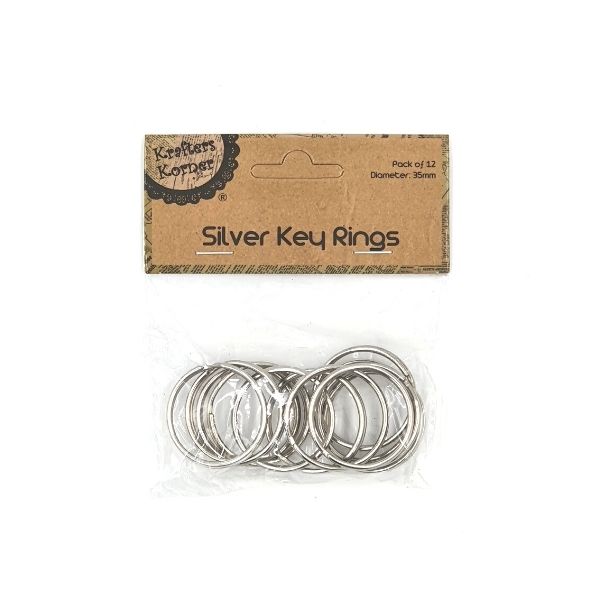 Krafters Korner 35mm Key Rings 12pk