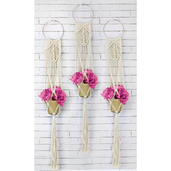 Macrame Wall Hanging Kit - Three Times The Charm