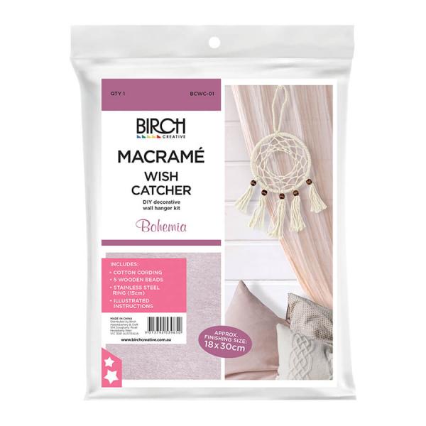 Macrame Wall Hanging Kit - Wish Catcher Bohemia