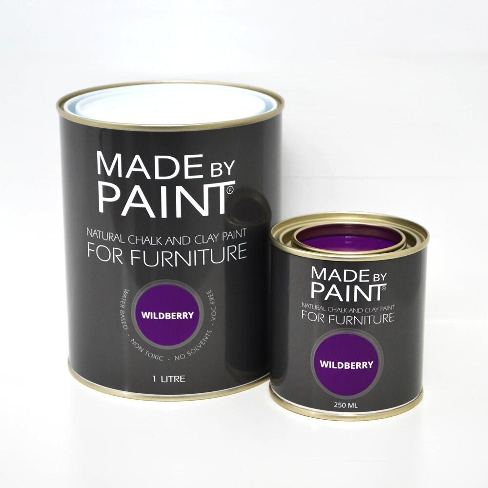 chalk paint wildberry