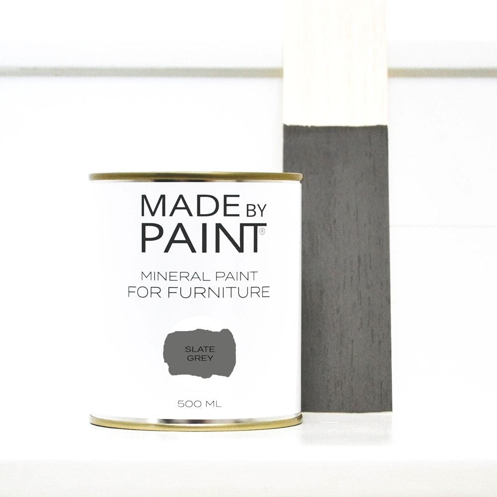slate grey mineral paint