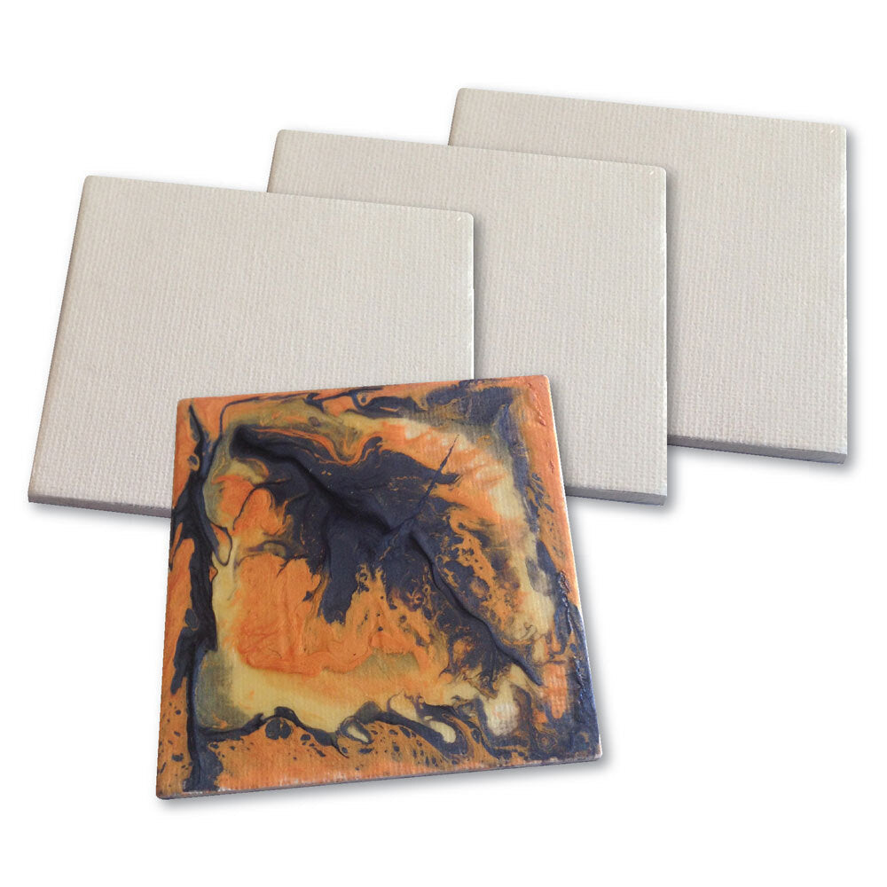 Magnetic Canvas Board Square Pack of 4