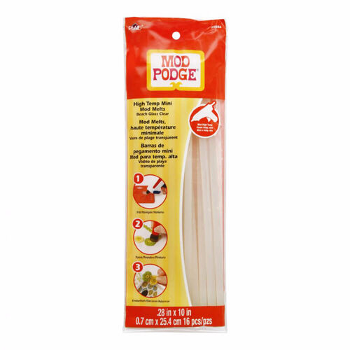 mod podge melts milk glass white, beach glass clear, opaque, neon