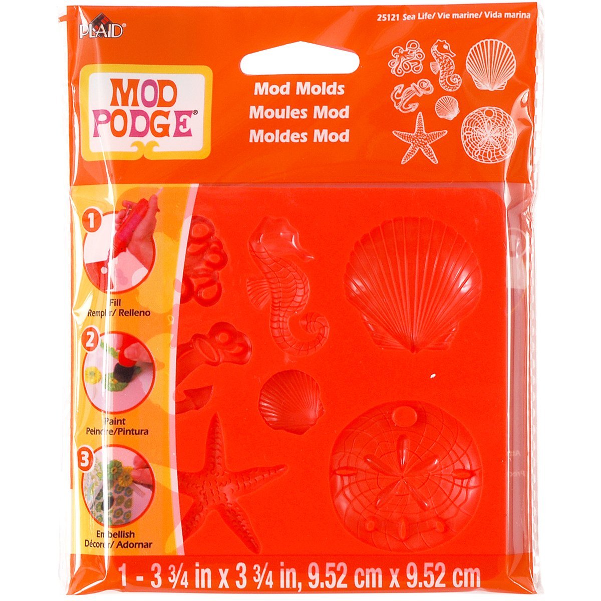 Mod Podge Silicone Mod Molds - Assorted Designs