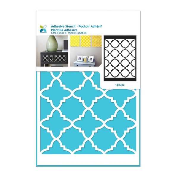Momenta Adhesive Backed Stencil - Moroccan