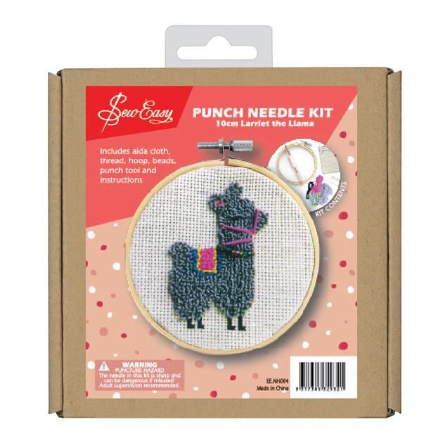 punch needle kit llama