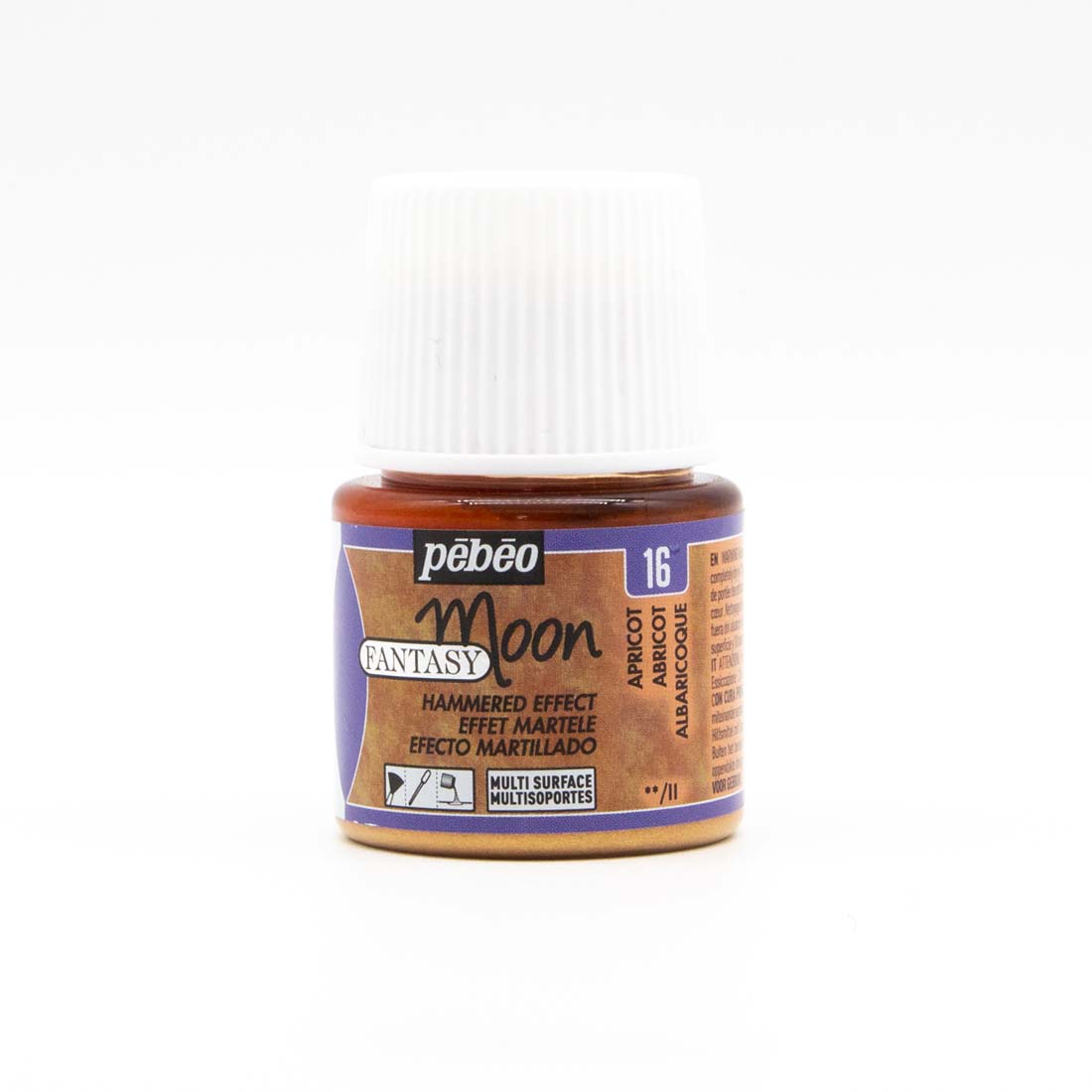Pebeo Fantasy Moon Glass Paint - Apricot