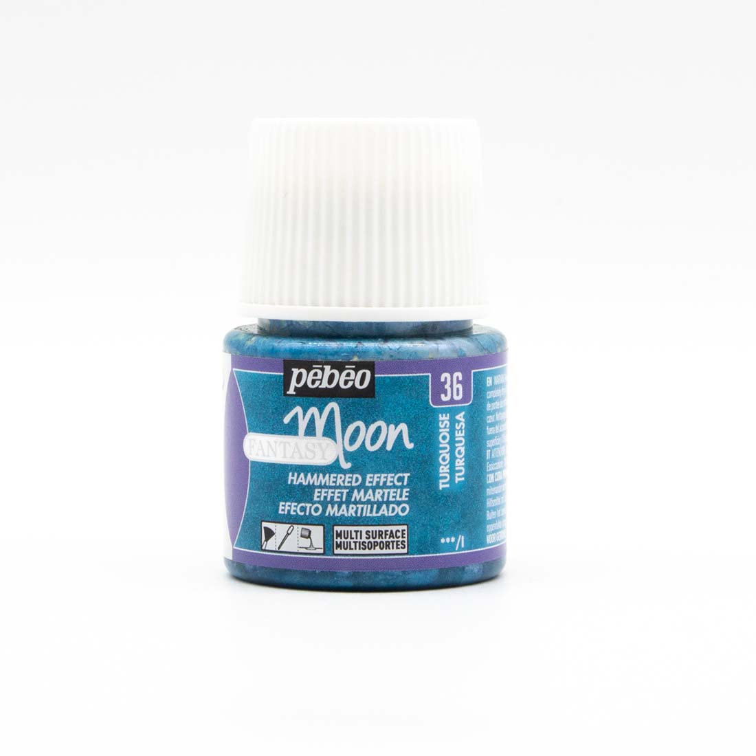 fantasy moon paint turquoise blue