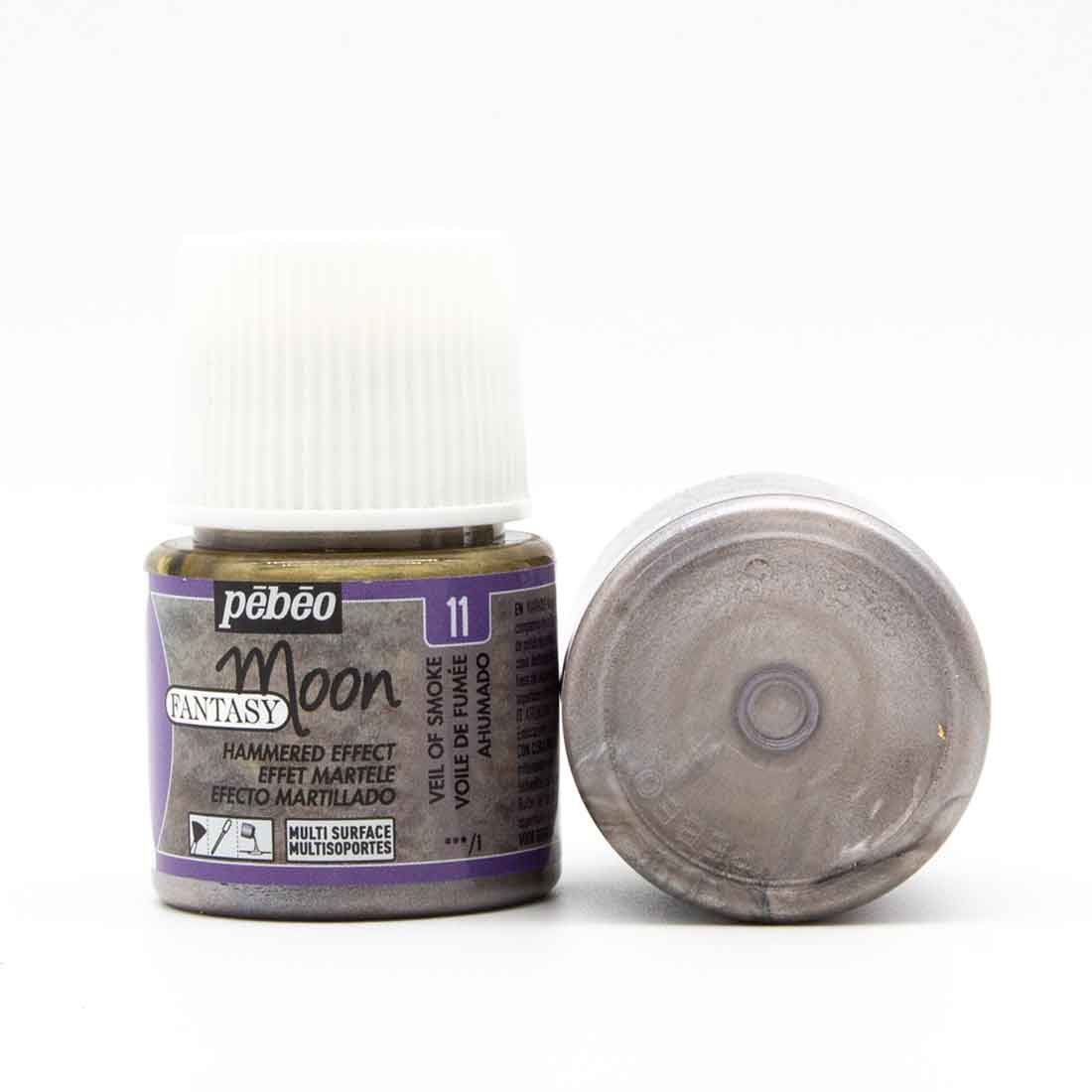 Smoke Grey Fantasy Moon Paint