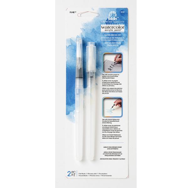Plaid Water Colour Brush Set 2 Pc
