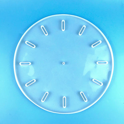 Large Round Clock Resin Silicone Mold For Resin Art, Wall Decor
