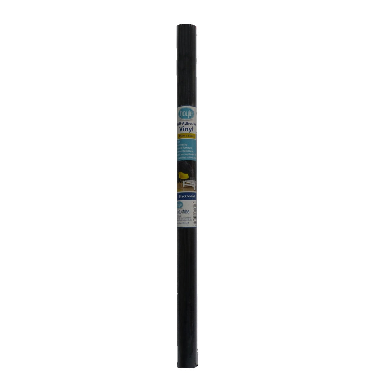 self adhesive decorative vinyl film black