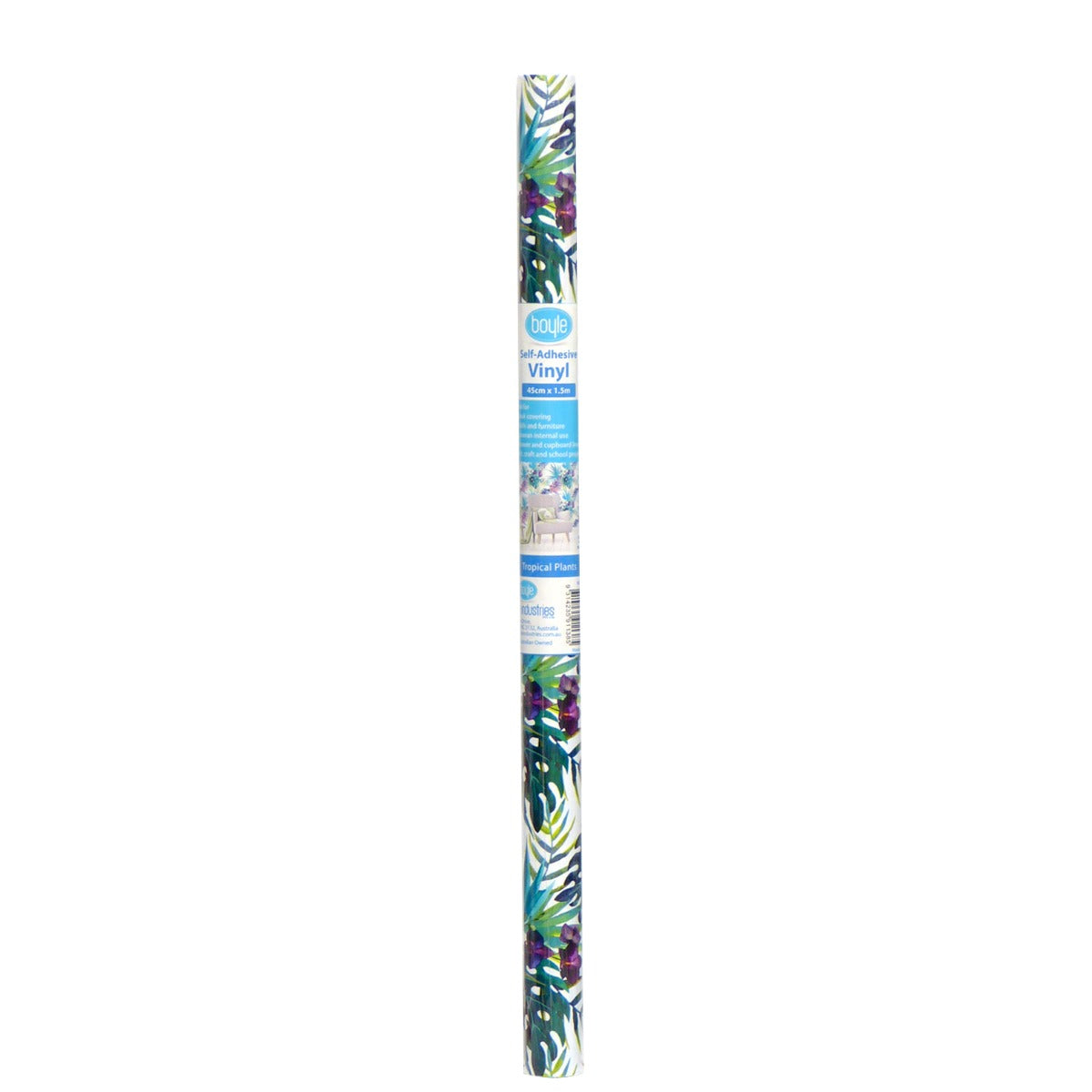 self adhesive vinyl film tropical plants