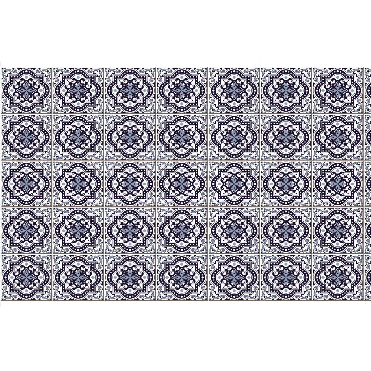 vintage tiles self adhesive decoratuve vinyl film