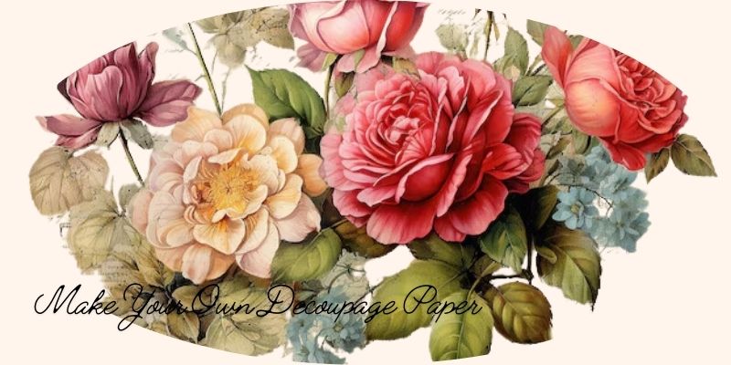 decoupage rice paper