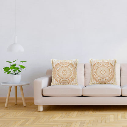 mandala style cushion square