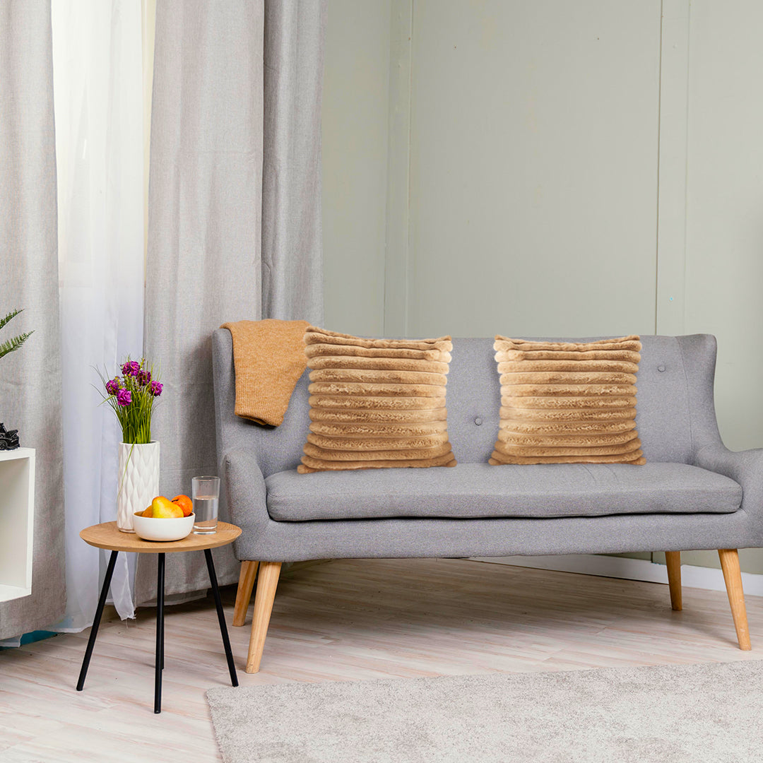 jacquard textured cushion square