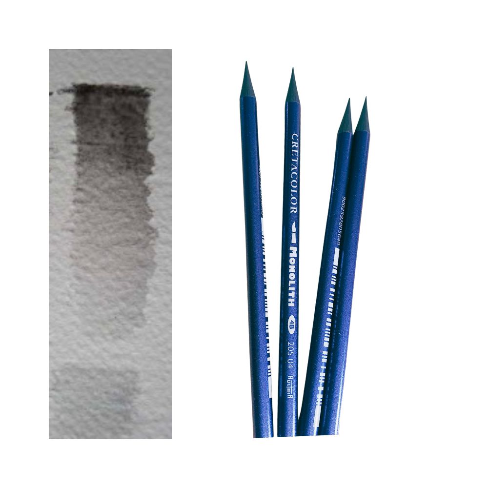 Graphite Monolith Cretacolor Aquarelle Monolith Woodless Graphite Pencil 4B – Homes N Living