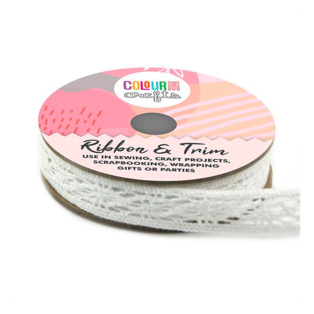 Natural Cotton Lace Ribbon ,Cream