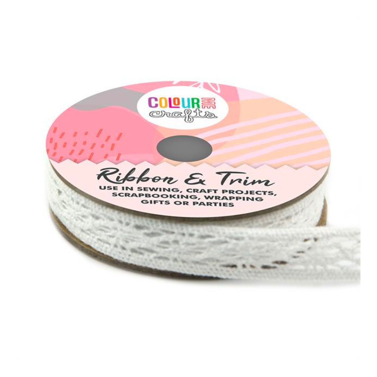 Natural Cotton Lace Ribbon ,Cream