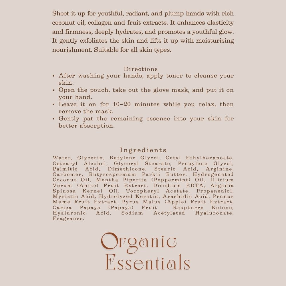 hydrating face mask sheet